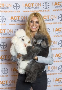 Tess Daly puts lungworm in the spotlight