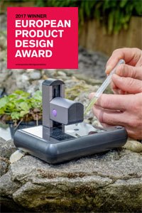 ioLight, the world's first portable high resolution digital microscope, which premiered at the London Vet Show last year, has won a European Product Design Award 2017 and raised a further £320K in equity funding on the Crowdcube platform.