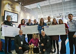 Vets that took part in the Vet Charity Challenge 2013 have raised a total of £50,000 which was presented to three animal charities at the London Vet Show.  