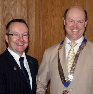 Richard Hillman (left) and Iain Richards