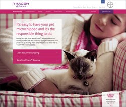 Bayer Animal Health - maker of Tracer Advance Slim - is limbering up for National Microchip Month in June with a call to the profession to recommend that cats are microchipped. 