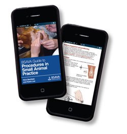 The BSAVA has launched a new app for iPhone / Android users, the Guide to Procedures in Small Animal Practice