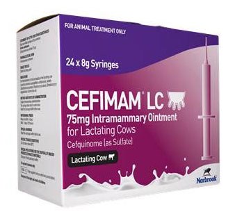 Norbrook Laboratories has announced the launch of Cefimam LC intramammary ointment for the management of mastitis.