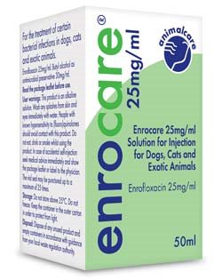 Enrocare, a new broad spectrum fluoroquinolone from Animalcare