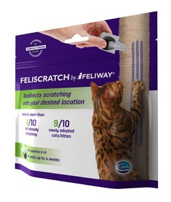 Ceva Animal Health has launched Feliscratch by Feliway, a new pheromone designed to help stop cats from scratching furniture, something which 56% of owners report as a problem in their household1. 