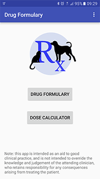 Irish small animal practitioner Stuart Fitzgerald MVB MANZCVS, has launched the MobiVet Veterinary Formulary app for Android devices.