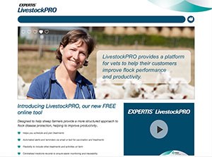 MSD Animal Health showed off Expertis LivestockPro, its new digital flock health management tool, to sheep producers at the NSA Sheep Event last week. 