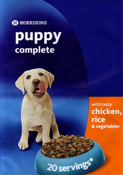 Morrisons new petfood packaging