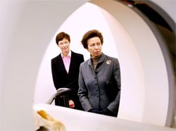 HRH Princess Royal at the Royal (Dick) School of Veterinary Studies Hospital