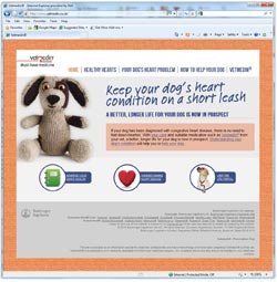 New Vetmedin website from Boehringer Ingelheim Vetmedica