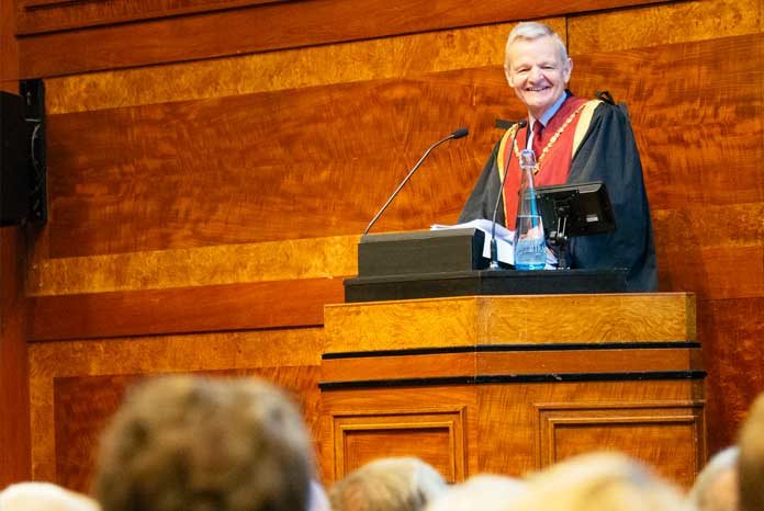 The new President of the Royal College of Veterinary Surgeons, Professor Stephen May