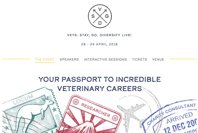 Vets: Stay, Go, Diversify (VSGD) is hosting a 2-day event to inspire veterinary professionals about their next career move, and open doors between veterinary organisations, businesses and people, in London next weekend (28th – 29th April 2018).