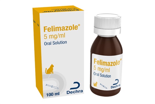 Dechra launches liquid Felimazole